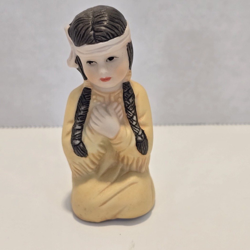 Vintage House of Lloyd 1992 Native‎ American Indian Nativity Mary Ceramic